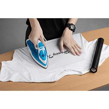 Custom Heat Transfer Vinyl Roll, Easy to Cut & Weed