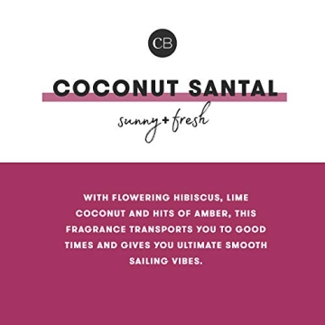 Capri Blue Coconut Santal Candle - Luxury Aromatherapy Candle