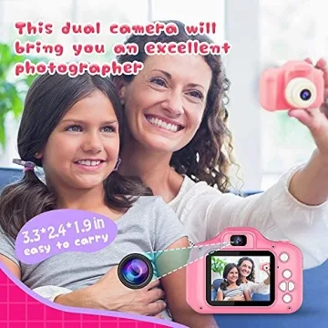 Kids Selfie Camera Ages 3-9 with 32GB SD Card