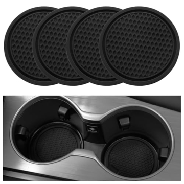 SINGARO Non-Slip Car Cup Coasters - 4PCS