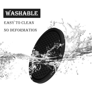 SINGARO Non-Slip Car Cup Coasters - 4PCS