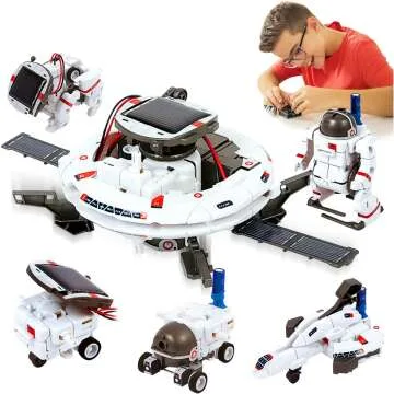 Solar Robot Kit for STEM Learning - Kids 8-12