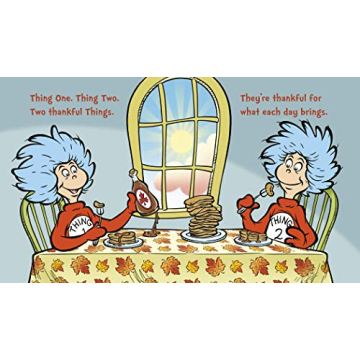 Dr. Seuss's Thankful Things Board Book for Children