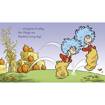 Dr. Seuss's Thankful Things Board Book for Children