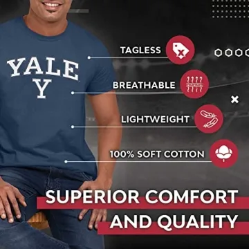 Yale Bulldogs NCAA Gameday Cotton T-Shirt - Premium Quality