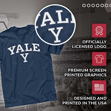 Yale Bulldogs NCAA Gameday Cotton T-Shirt - Premium Quality