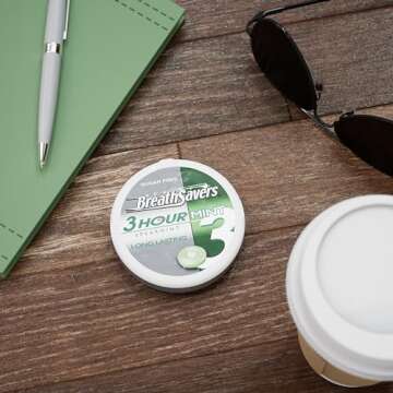 BREATH SAVERS Spearmint Sugar Free Mints Tins - 8 Count
