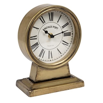 Luxury Gold Mantel Clock for Elegant Home Decor