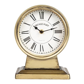 Luxury Gold Mantel Clock for Elegant Home Decor