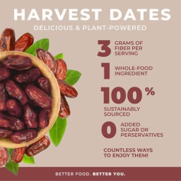 Laird Superfood Harvest Dates Vegan Snack 100% Organic