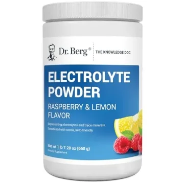 Dr. Berg Zero Sugar Hydration Keto Electrolyte Powder - Enhanced w/ 1000 mg of Potassium & Real Pink...