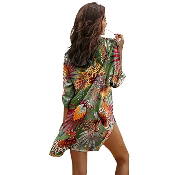 Ekouaer Stylish Women's Beach Cover Up for Summer Fun