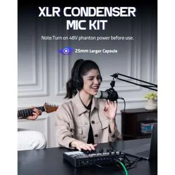 ALABS Fxcaster Podcast Equipment Bundle - Perfect for Podcasting and Streaming