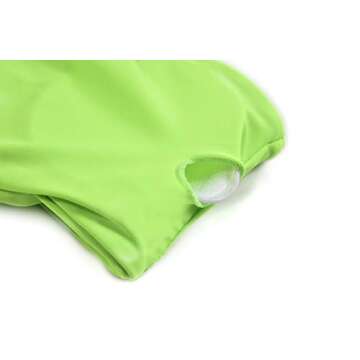 Byoauo Women Bikini One Shoulder Top with High Waisted Bottom Two Piece Swimsuit Fluorescent Green