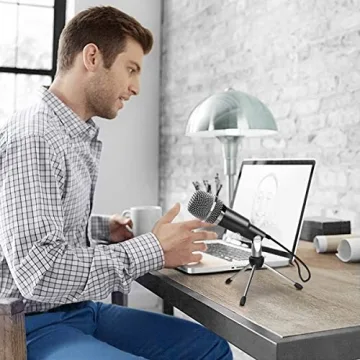 FIFINE K668 USB Microphone for Clear Audio Recording