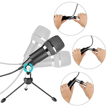 FIFINE K668 USB Microphone for Clear Audio Recording