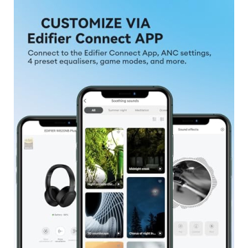 Edifier W820NB Plus Headphones with Noise Cancelling
