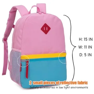 HawLander Toddler Girls' Backpack for Ages 3-7