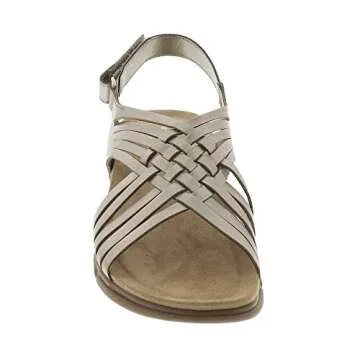 Easy Spirit Women's Mar Sandal, Gold 710, 8