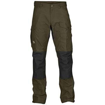 Fjällräven Vidda Pro Dark Olive Pants - Versatile Trekking Gear