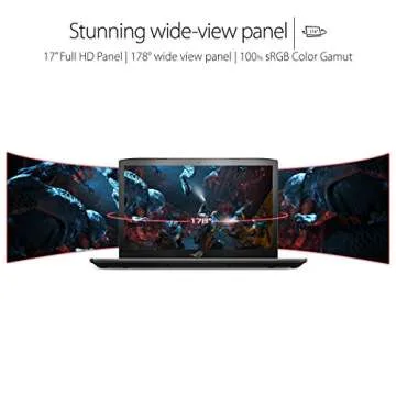 ASUS ROG STRIX GL703VD 17.3” Gaming Laptop, GTX 1050 4GB, Intel Core i7 2.8 GHz, 16GB DDR4, 1TB FireCuda SSHD, RGB Keys