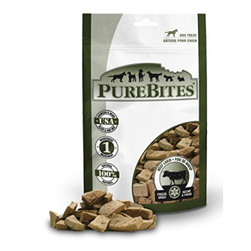PureBites Freeze Dried RAW Beef Liver Treats for Dogs