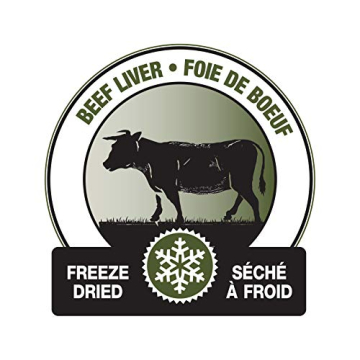 PureBites Freeze Dried RAW Beef Liver Treats for Dogs