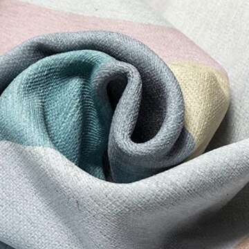 Well Woven Kids Rugs Kaleidoscope Rainbow 5' x 7' Multi Color Pastel Modern Flat-Weave Area Rug