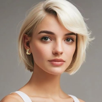 Small Chunky Gold Hoop Earrings For Women, 14k Gold Thick statement huggie hoop earrings Trendy Hoop Earrings Set Hypoallergenic Fashion Earrings (X-Gold 4)