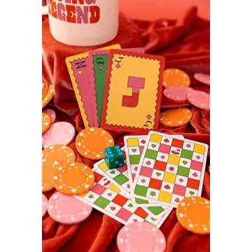 ban.do Game On! Waterproof Playing Cards, Standard 52 Deck of Cards, Waterproof Cards with Storage Case