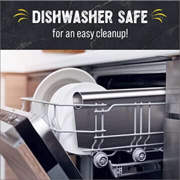 Checkered Chef Sharp Pizza Cutter Rocker Knife - 14 Inch