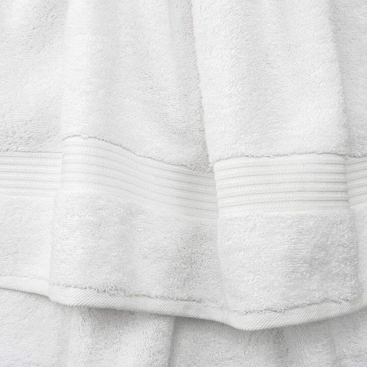 Cotton Paradise Towel Set - 6 Premium Towels in White