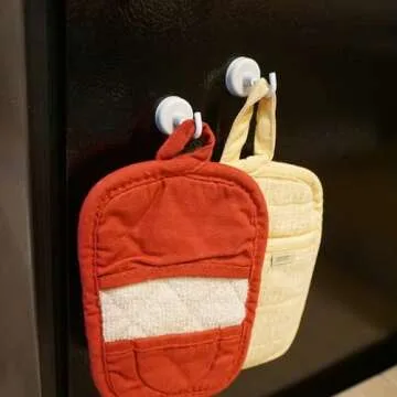 Master Magnetics White Magnetic Hook Set - 1" Diameter, 1.5" Height, 9 Pound Pull, Pack of 8, MHHH9X8