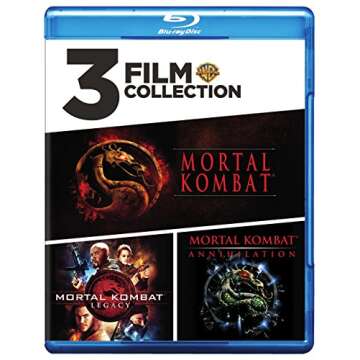 Mortal Kombat Triple Feature Blu-ray Collection - Iconic Action Movies