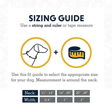 Ruffwear Crag Dog Collar Reflective Adjustable and Durable