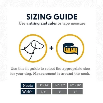 Ruffwear Crag Dog Collar Reflective Adjustable and Durable