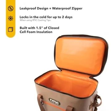 RTIC Soft Cooler 40 Can for Beach, Travel & Camping