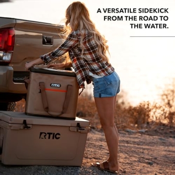 RTIC Soft Cooler 40 Can for Beach, Travel & Camping