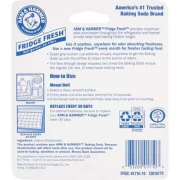 Arm & Hammer Fridge Fresh Refrigerator Air Filter