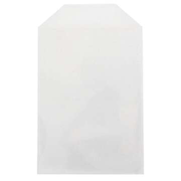 50 CheckOutStore® Clear Storage Pockets (6 3/4 x 9 1/2)