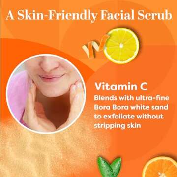 TruSkin Vitamin C Facial Scrub for Radiant Skin