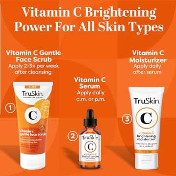 TruSkin Vitamin C Facial Scrub for Radiant Skin