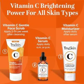 TruSkin Vitamin C Facial Scrub for Radiant Skin