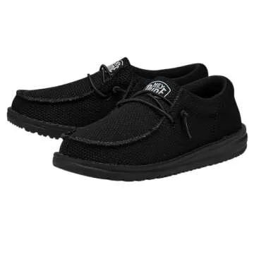 Hey Dude Boy's Wally-Toddler Funk Mono Shade Size 8 | Youth's Shoes | Youth Slip-on Loafers | Comfortable & Light-Weight