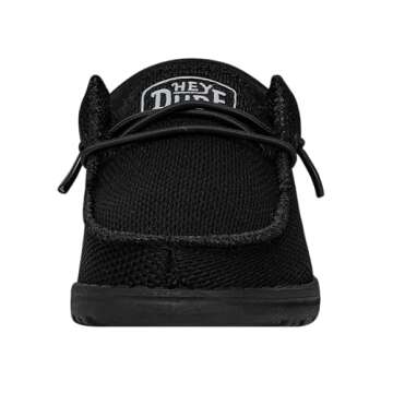 Hey Dude Boy's Wally-Toddler Funk Mono Shade Size 8 | Youth's Shoes | Youth Slip-on Loafers | Comfortable & Light-Weight