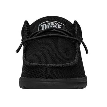 Hey Dude Boy's Wally-Toddler Funk Mono Shade Size 8 | Youth's Shoes | Youth Slip-on Loafers | Comfortable & Light-Weight