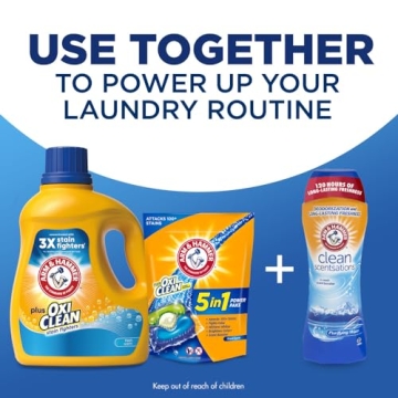 Arm & Hammer Plus OxiClean Fresh Scent Laundry Detergent