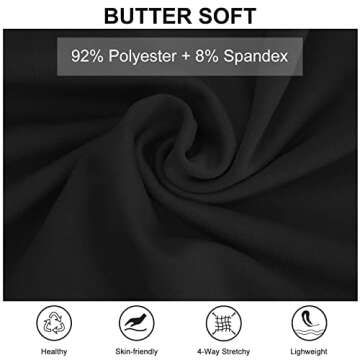 DIBAOLONG Women's Comfy Yoga Capri Pants with Pockets