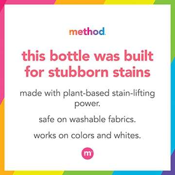 Method Stain Remover, Free + Clear, 6 Ounce