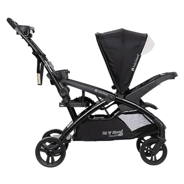 Baby Trend Sit N' Stand Double Stroller & Car Seat Combo